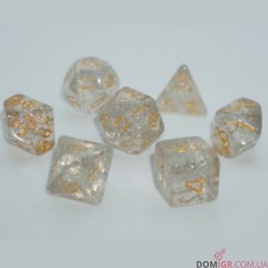 Набор кубиков - Glitter 7 Dice Set (в ассортименте)